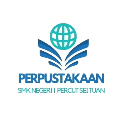 Logo Perpustakaan SMKN 1 Percut Sei Tuan